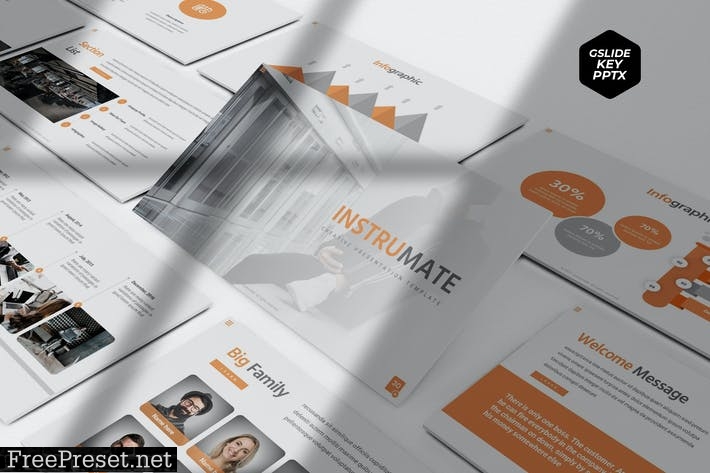 Instrumate - Presentation Template 8FYLQK6