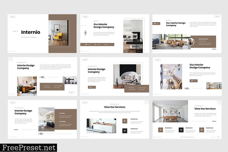 Internio - Interior Presentation Template WWRC2C3