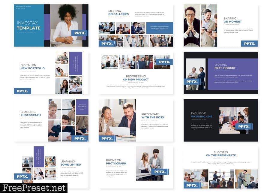 Investax - Presentation Template G43LC8A