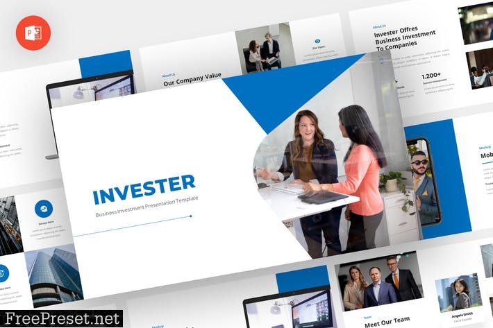 Invester - Investment Powerpoint Template 6SUT8SK