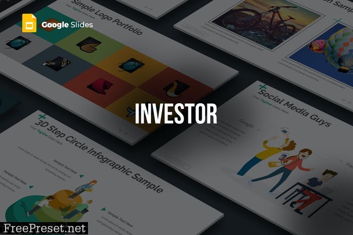 Investor - Google Slides Template JFAYFR