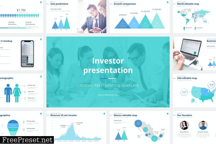 Investor Presentation PowerPoint Template