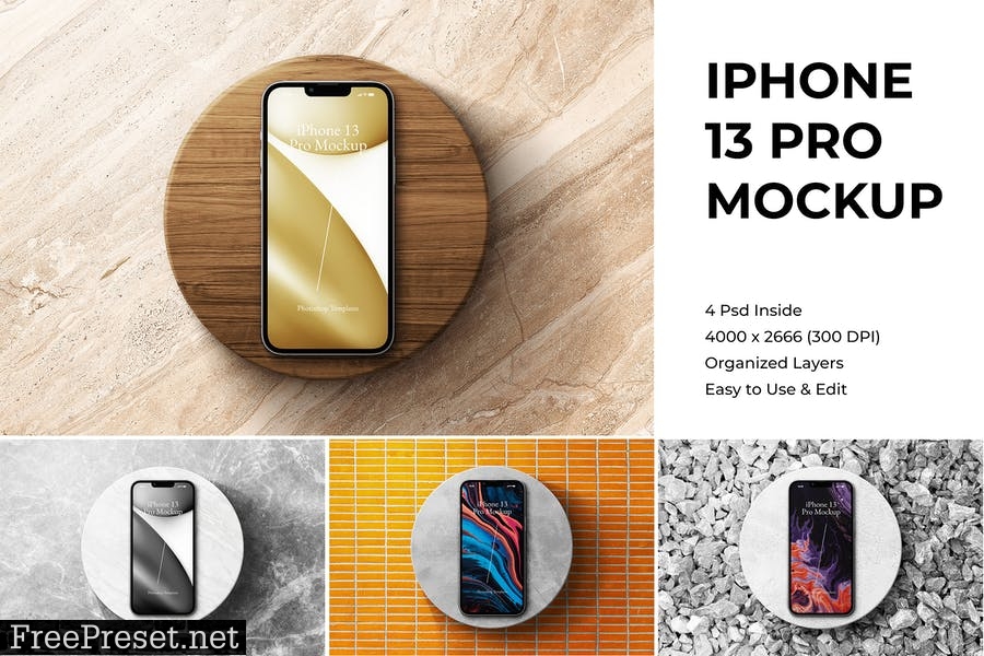 Iphone 13 Pro Mockups Q2FN4CN