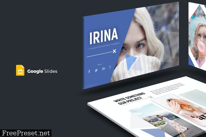 Irina - Google Slides Template 7K853E