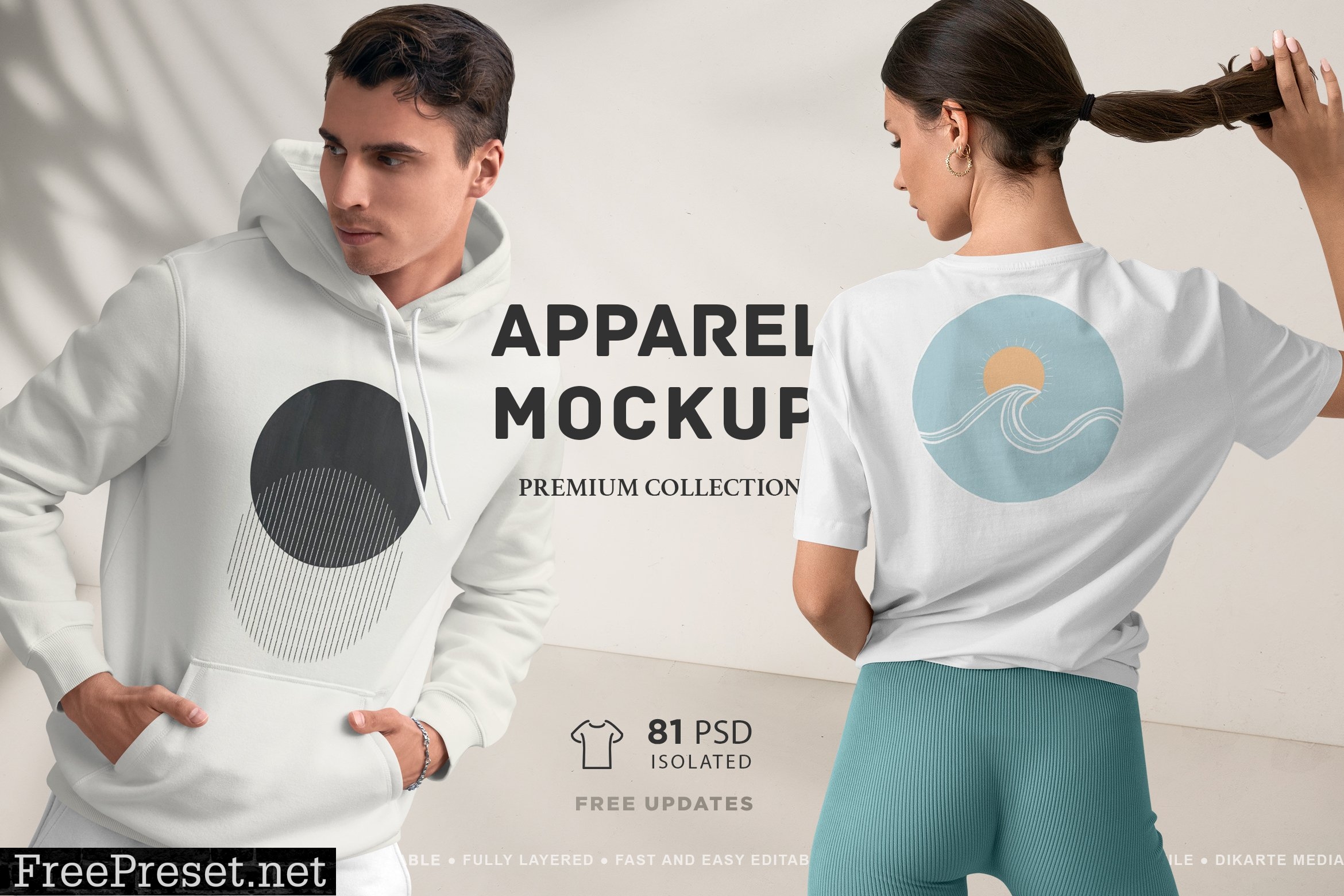 Isolated Apparel MockUps Collection 7178699