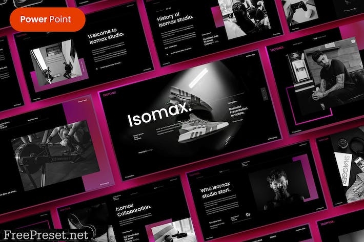 Isomax – Business PowerPoint Template LAGE7JP