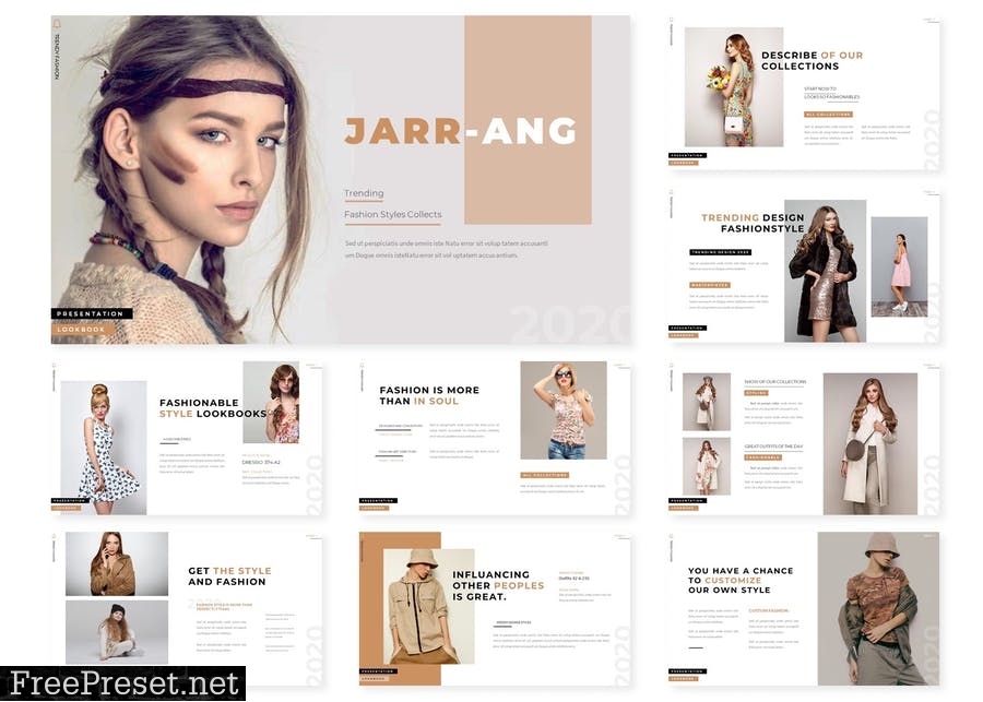 Jarrang | Presentation Template Y4JKDRB