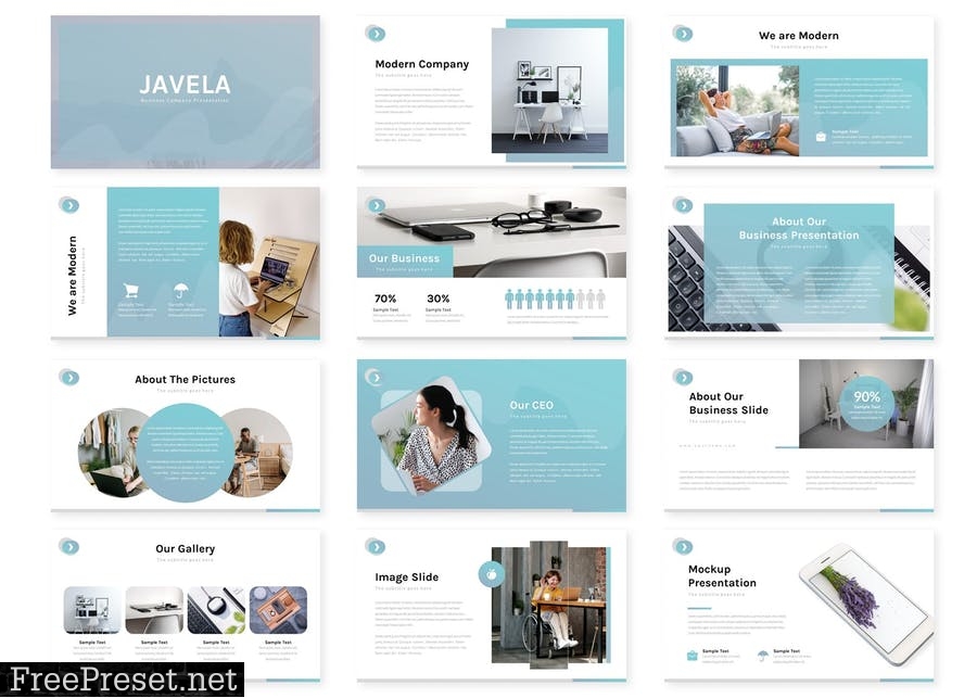 Javela - Powerpoint Template QHSM2QD