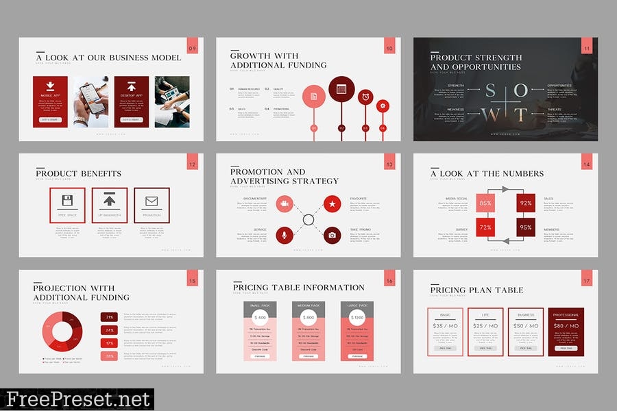 Jedva : Pitch Deck Powerpoint Template UKVB3E