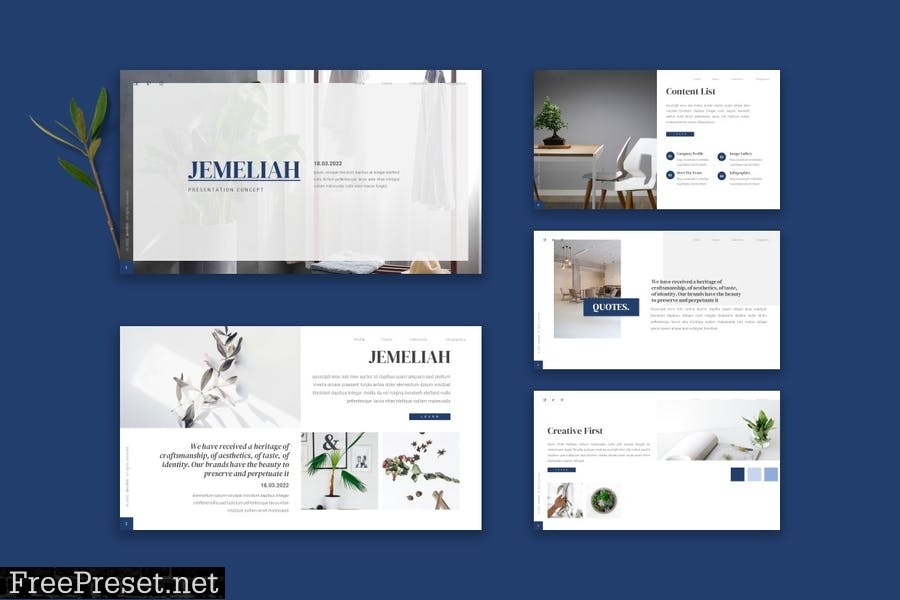 Jemeliah - Powerpoint Template G7XZZJ2