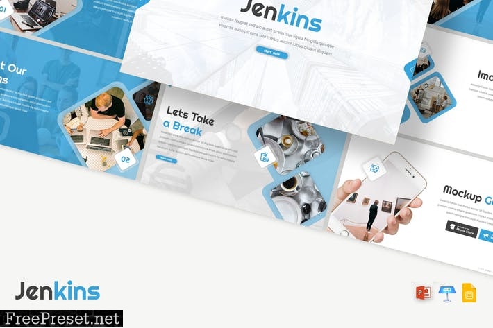 Jenkins - Powerpoint / Google Slides / Keynote