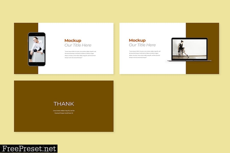 Jerial Fashion PowerPoint Template PSJN865