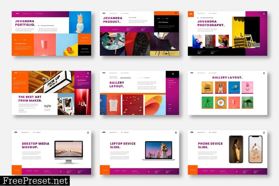 Jovandra – Business PowerPoint Template CBEESFN