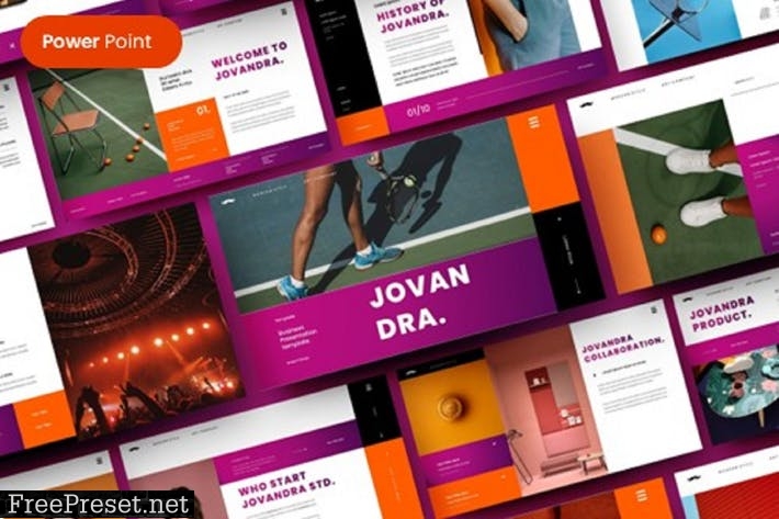 Jovandra – Business PowerPoint Template CBEESFN