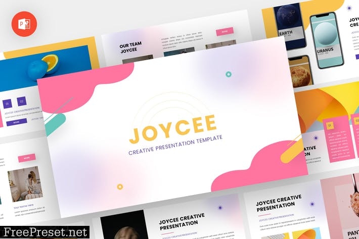 Joycee - Creative Powerpoint Template RUPH2ZB