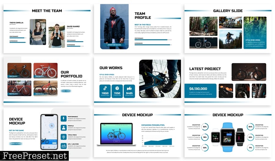 Jump! - Sports Prensetation Template TJRUAFA