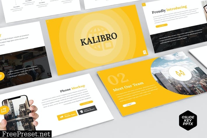 Kalibro - Presentation Template TD3HURV