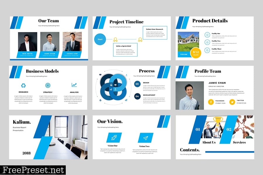 Kalium Corporate Powerpoint Presentation L9EPVX