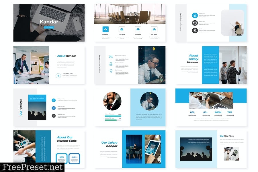 Kandar - Presentation Template A2DM4GY