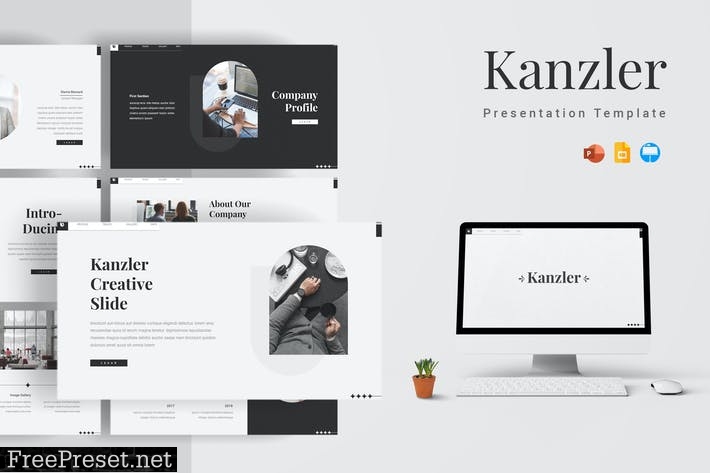 Kanzler - Presentation Template PZ6RZDN