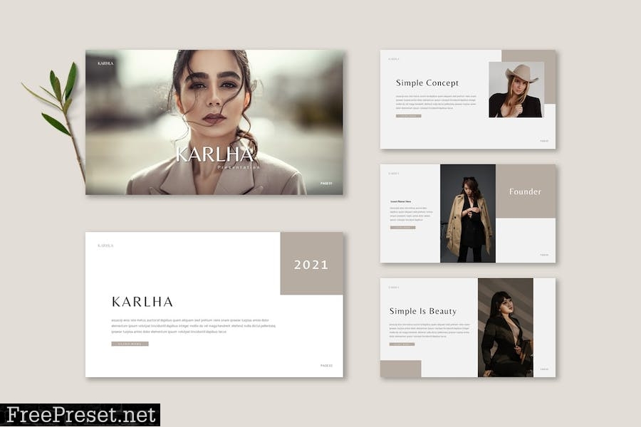 Karlha - Powerpoint Template C932MRU