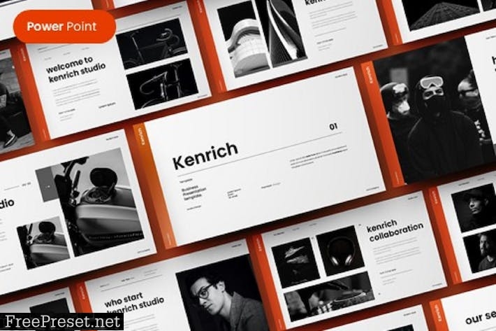 Kenrich – Business PowerPoint Template HK87J72