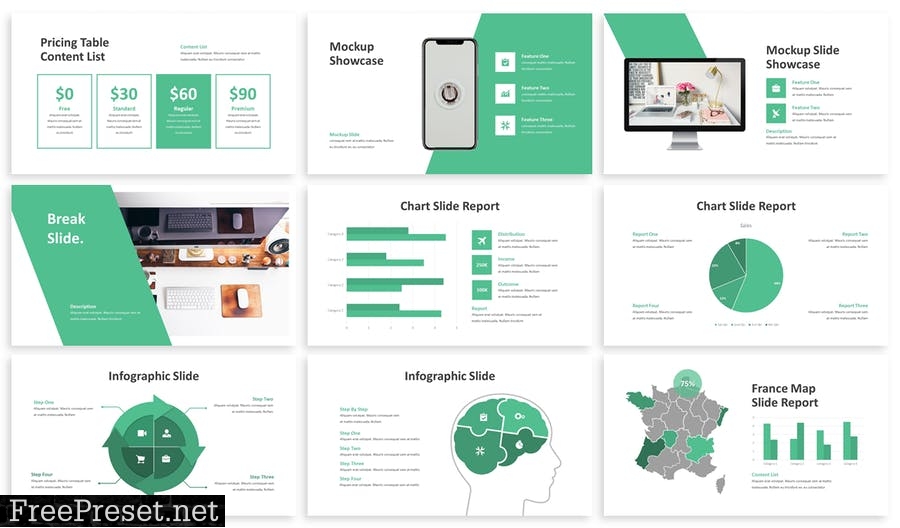 Kerana - Business Powerpoint Template LZT5RK2