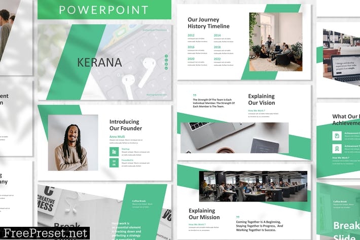 Kerana - Business Powerpoint Template LZT5RK2