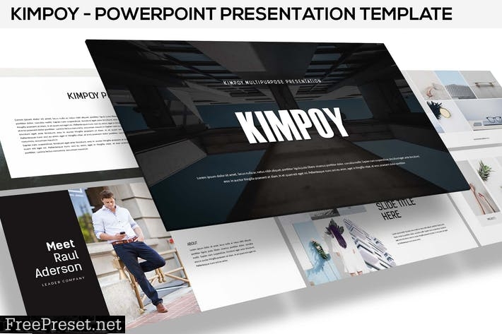 Kimpoy - Powerpoint Template 8QW66N