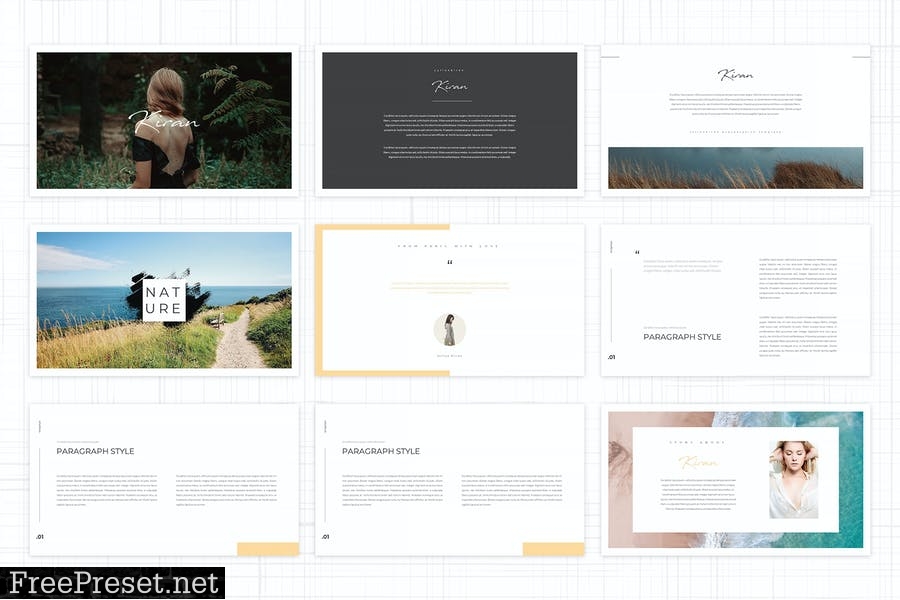 Kiran - Powerpoint Template 5977JB