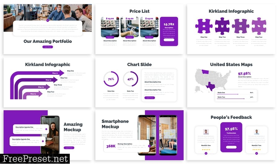 Kirkland - Business Template Prensentation MSCJXL7