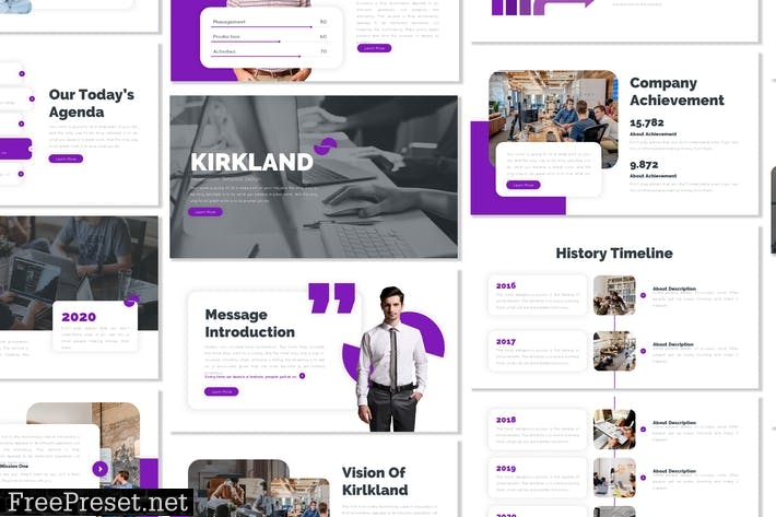 Kirkland - Business Template Prensentation MSCJXL7