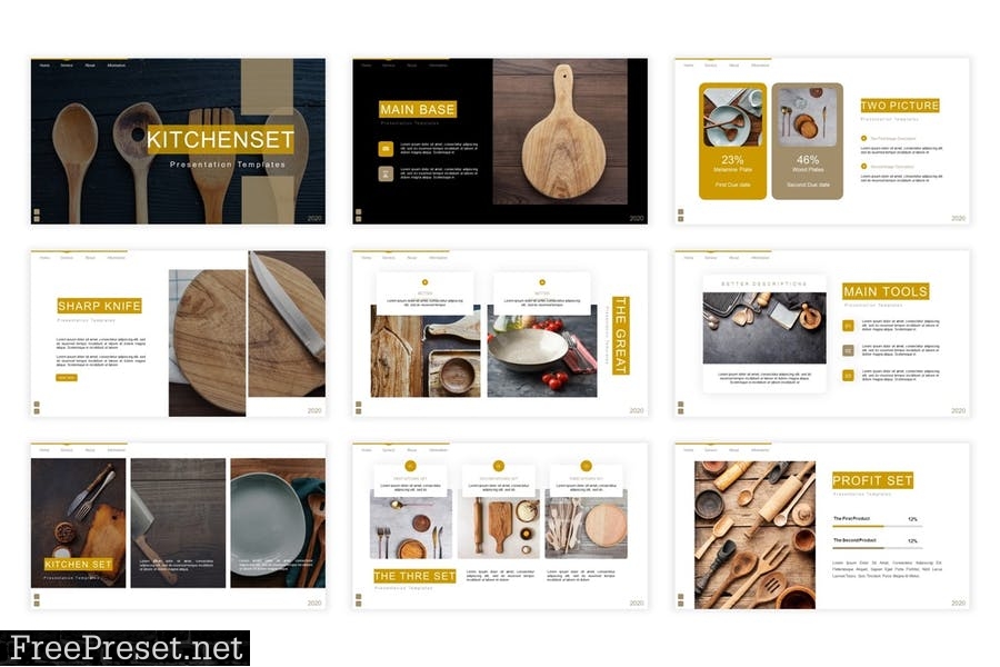 Kitchenset Presentation Template U6PFPD9