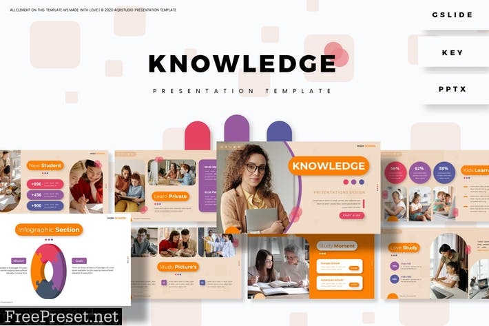 Knowledge - Presentation Template QLU4W7M