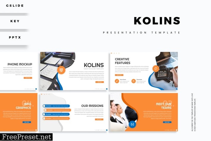 Kolins - Presentation Template 7CNNG6T