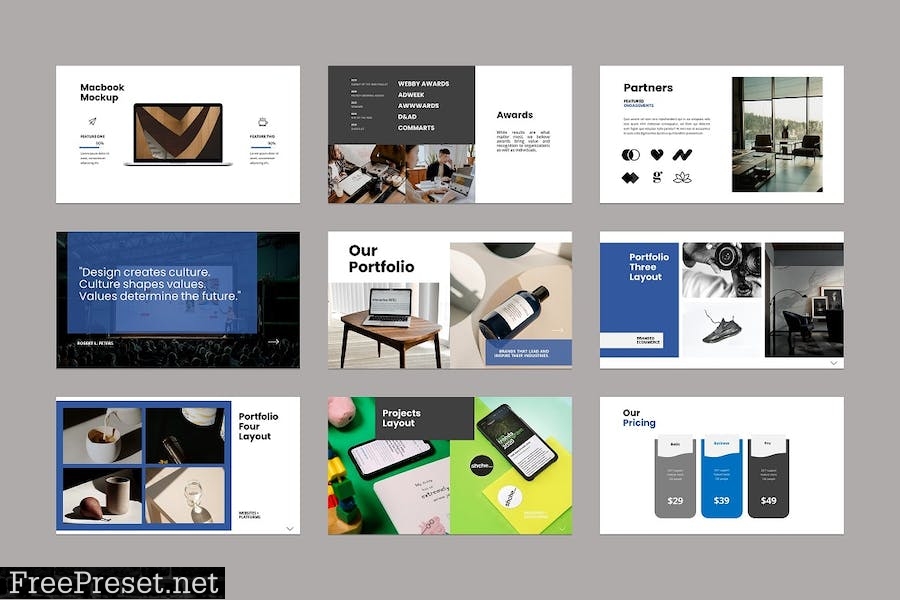 Kollabo Business Google Slides Template WYXHL84