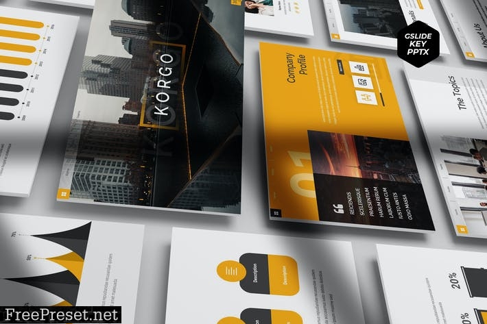 Korgo - Presentation Template 547FCLV