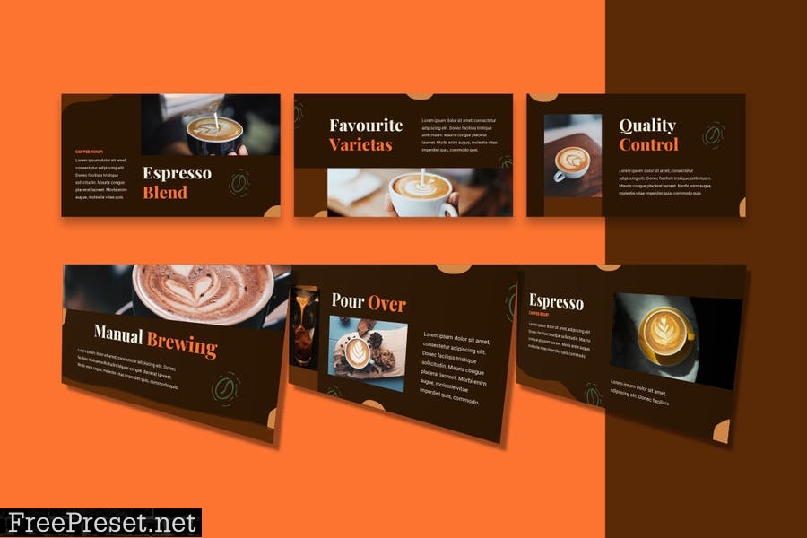 KOUFI - Coffee Presentation Template