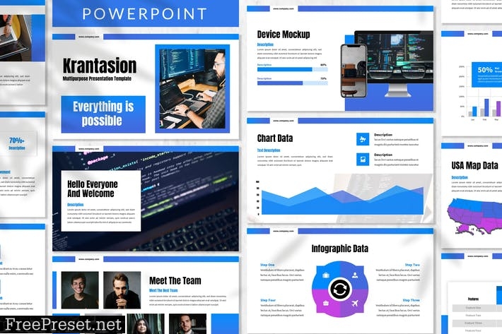 Krantasion - Business Powerpoint Template GCG4QS7