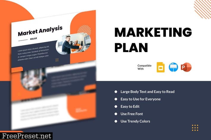 KULAX - Marketing Plan Presentation Template CPRYUTK