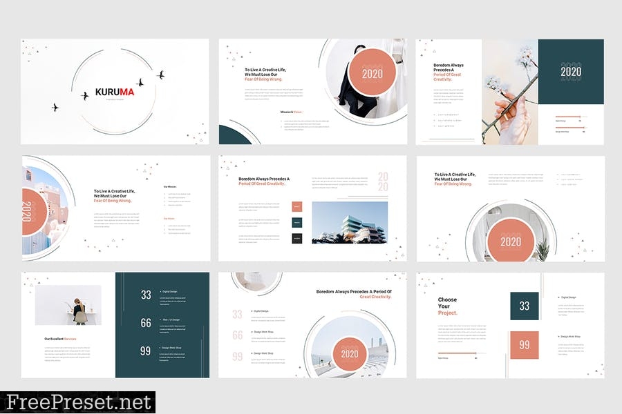 Kuruma - Creative Presentation Template KYHYMXD