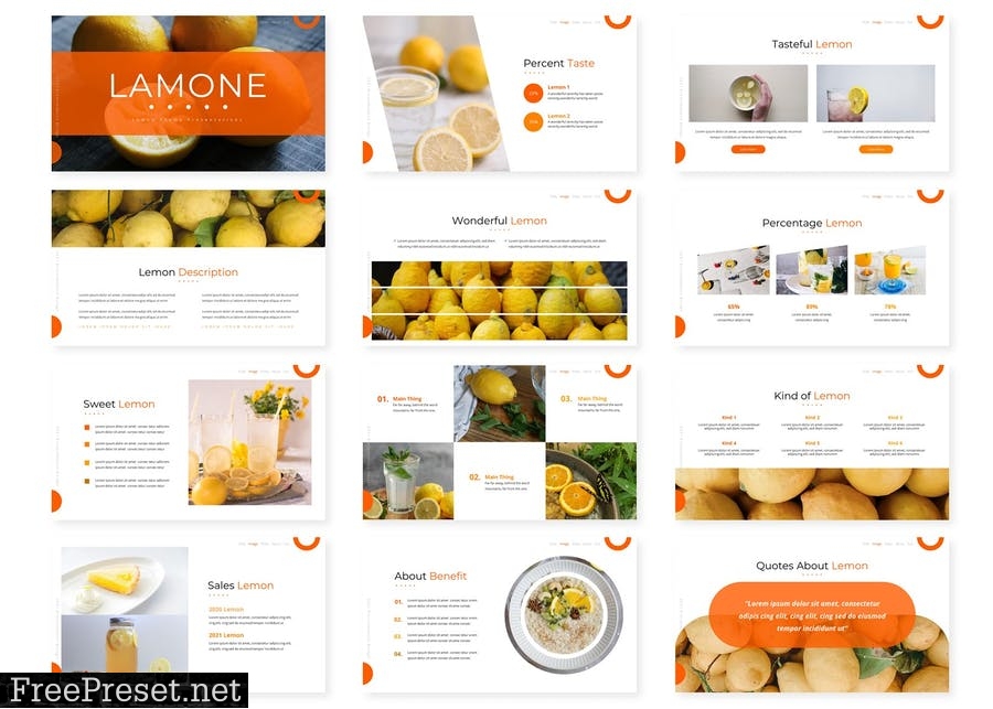 Lamone - Presentation Template YYY8UMP