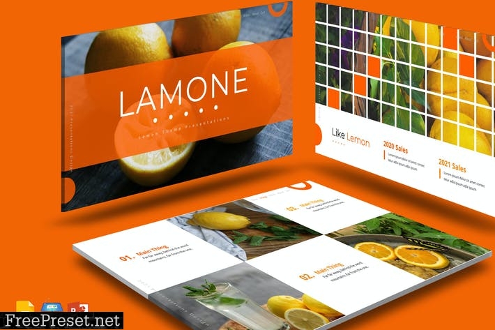 Lamone - Presentation Template YYY8UMP