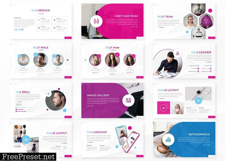 Languor - Presentation Template K45PBEU