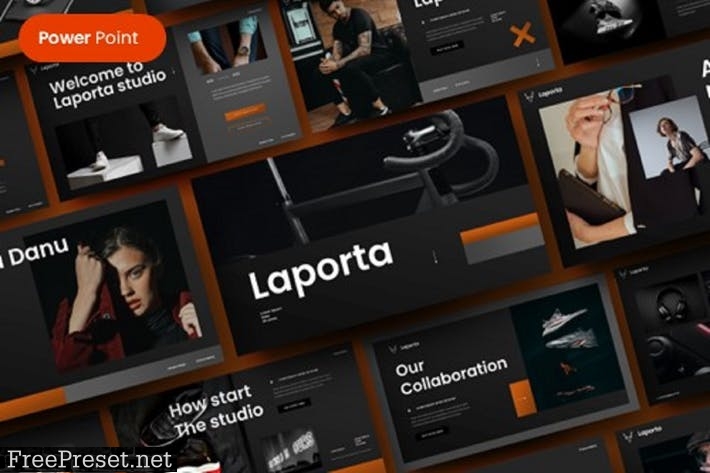 Laporta – Business PowerPoint Template SVXCN9V