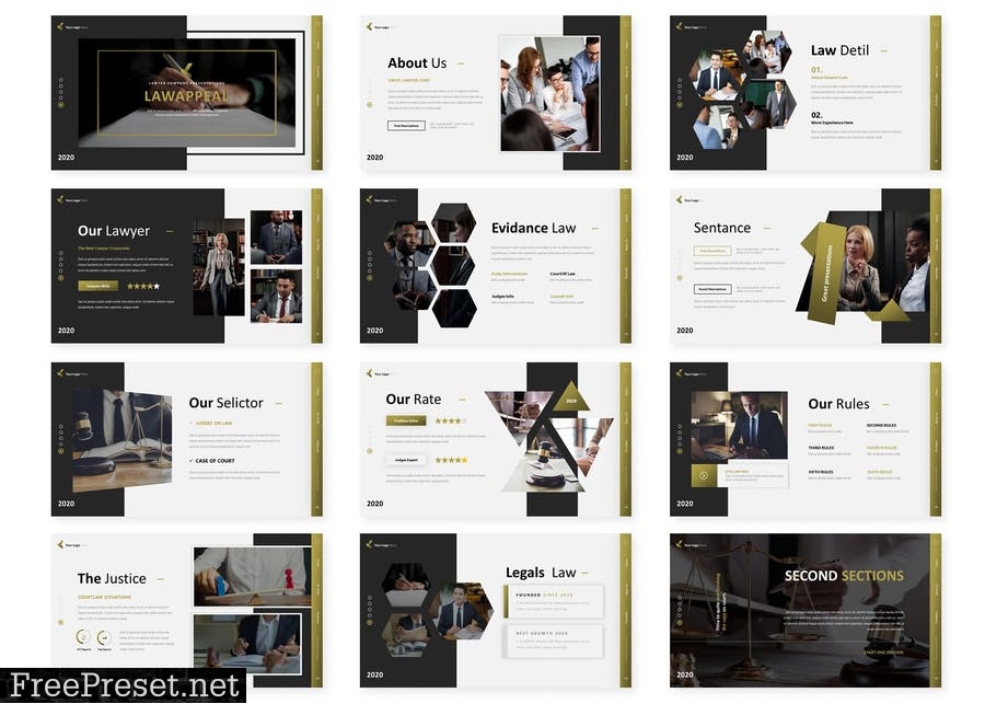 Lawapreal - Presentation Template QVGLCPD