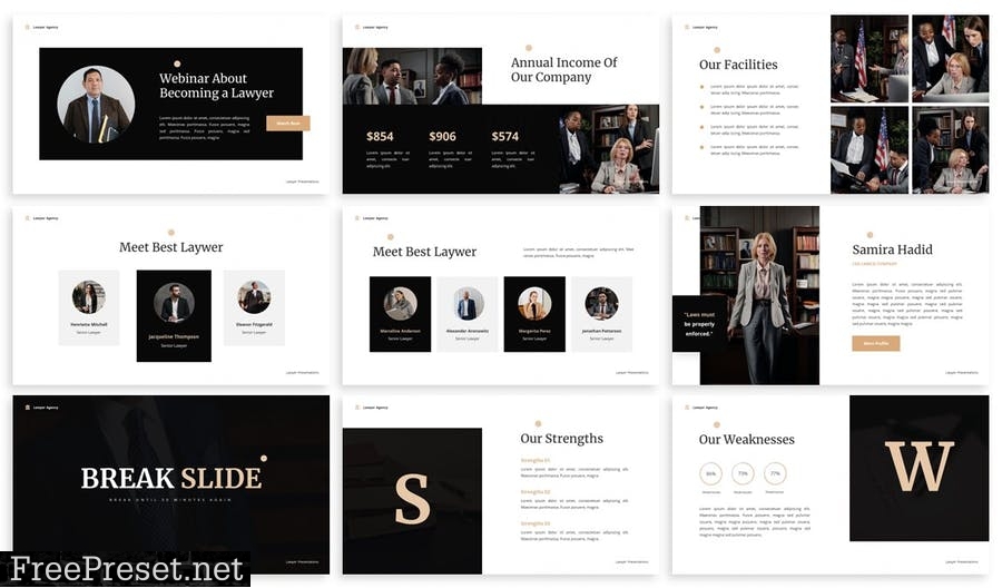 Lawco - Powerpoint Presentation Template FX9PGTZ