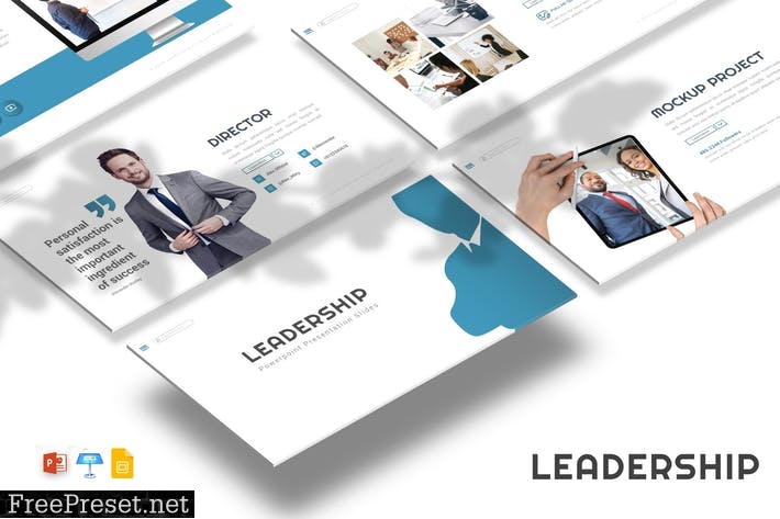 Leadership - Powerpoint / Google Slides / Keynote FZJ3V6T