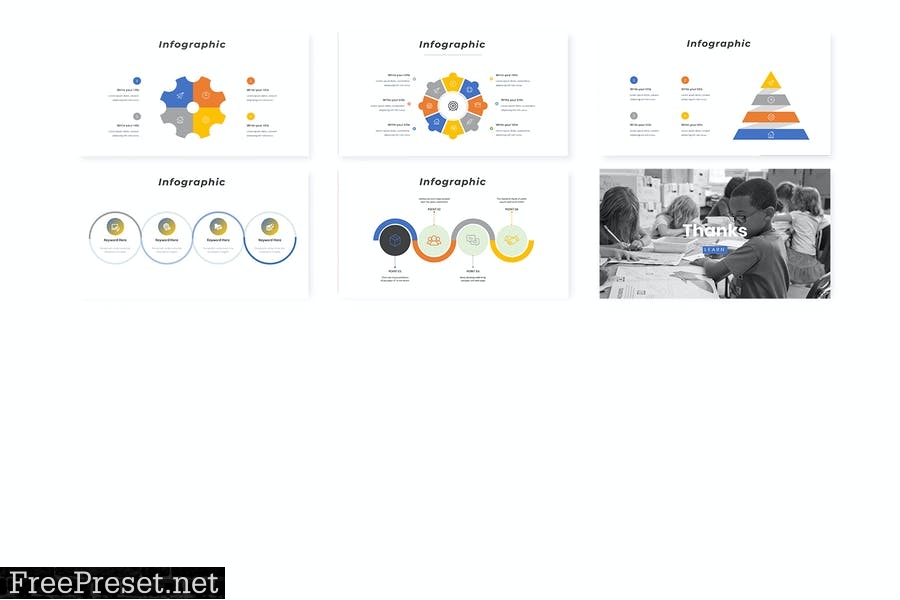 Learn - Powerpoint Template VJVXSZM