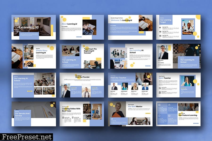 Learning.Id - Powerpoint Template M3HNANC